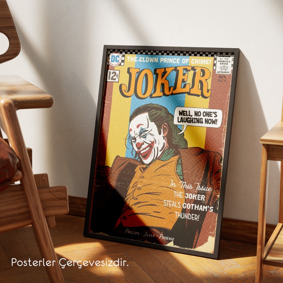 Pop Art Joker Poster