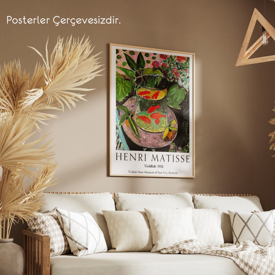 Henri Matisse Goldfish Poster