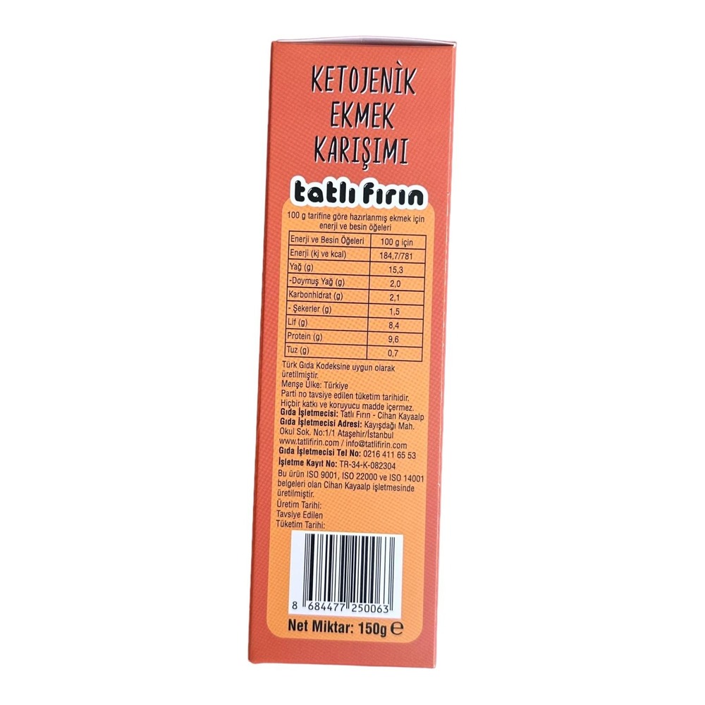 KETOJENİK EKMEK KARIŞIMI