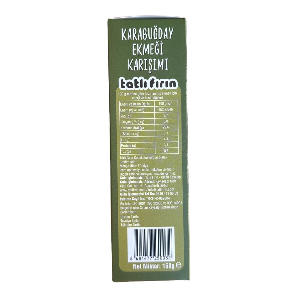 KARABUĞDAY EKMEĞİ KARIŞIMI