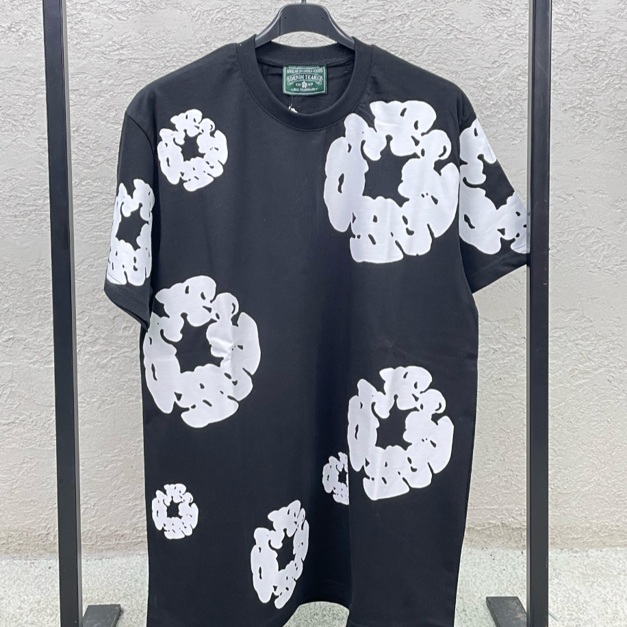 Denim Tears Siyah T-Shirt | TeazyLuxury