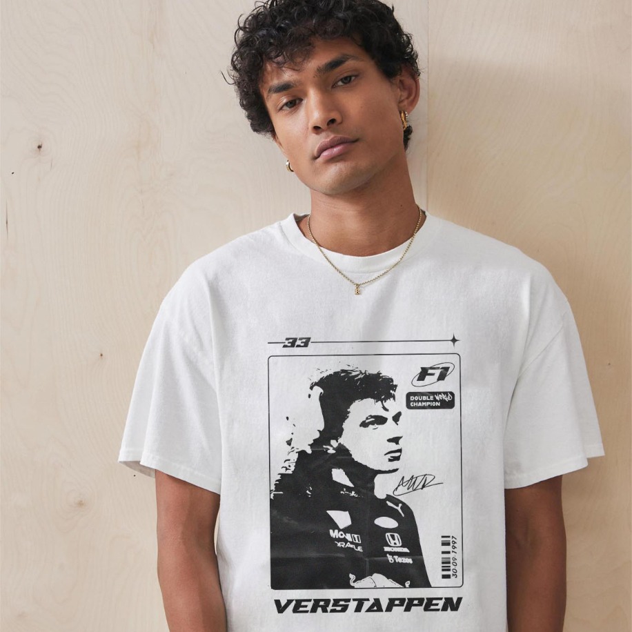 ベスト Y2K Unisex Oversize Y2K Max Verstappen Baskılı Premium T-shirt | Tee&more.
