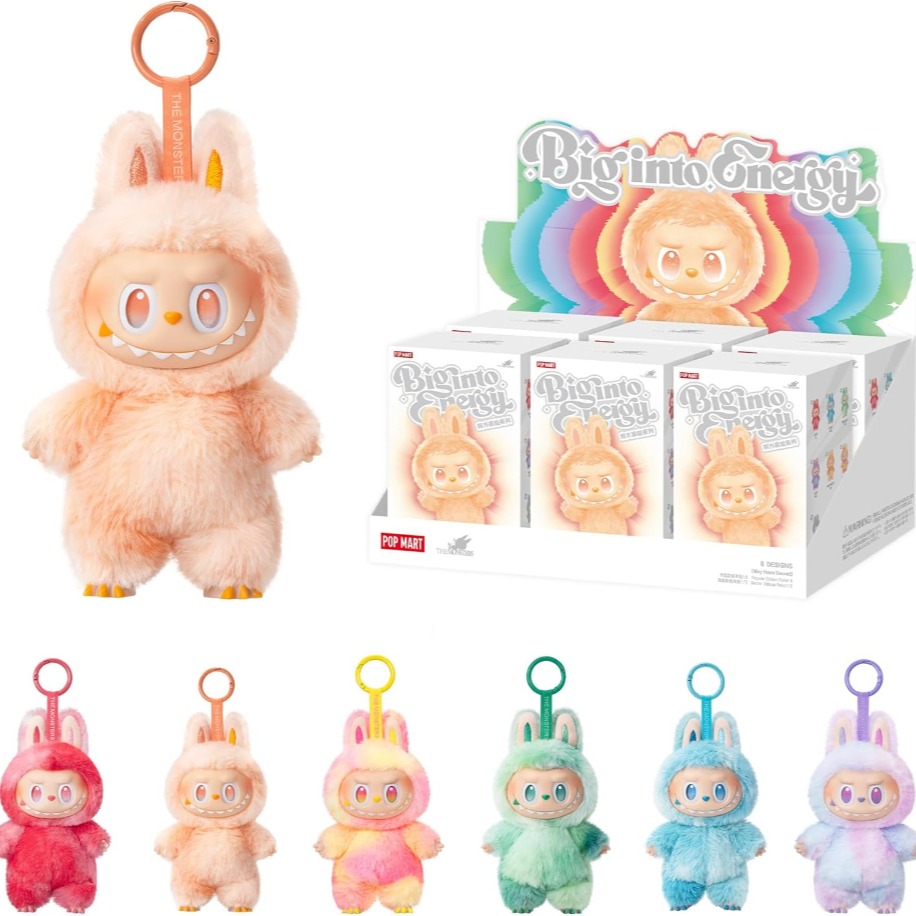 POP MART The Monsters Big Into Energy 6' lı Kutu Figür Tam