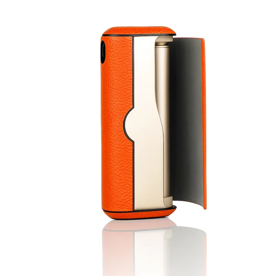 IQOS i Prime | Turuncu Deri Kılıf | Édition Classique Orange