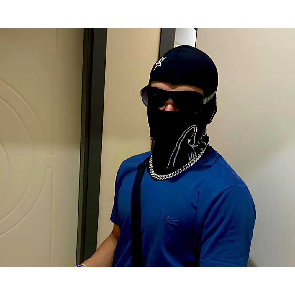 KALIN TAŞLI HİPHOP KOLYE 