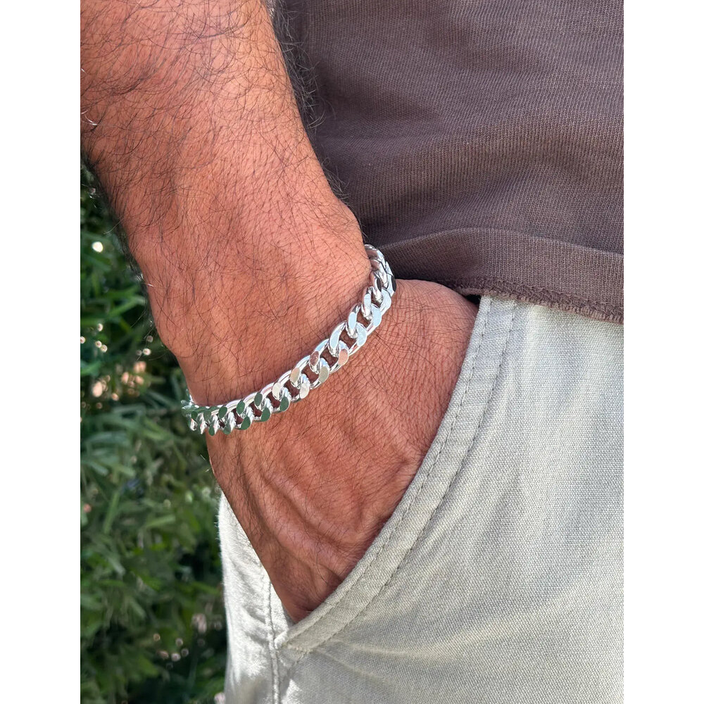 ROYAL KLASİK GÜMÜŞ RENGİ ÇELİK BİLEKLİK
