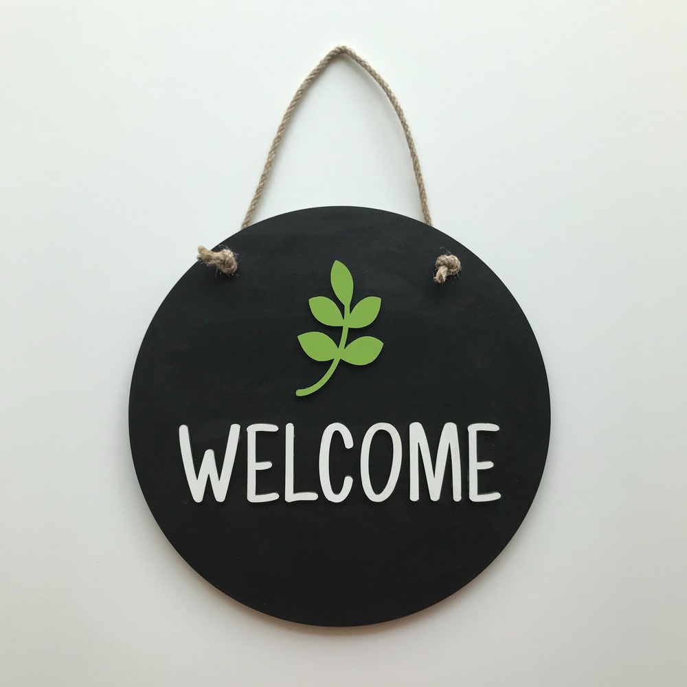 ''Welcome'' Kapı Süsü
