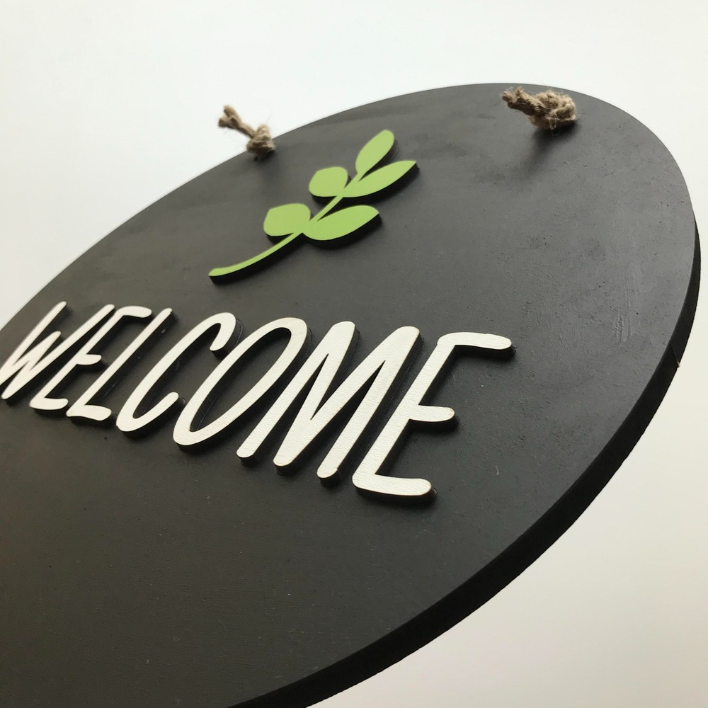 ''Welcome'' Kapı Süsü