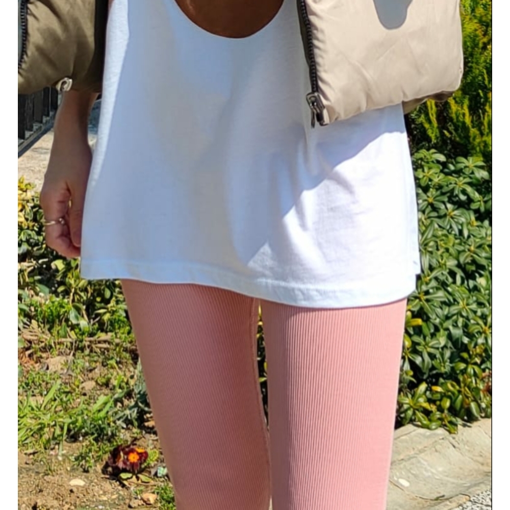 Pembe Fitilli Tayt