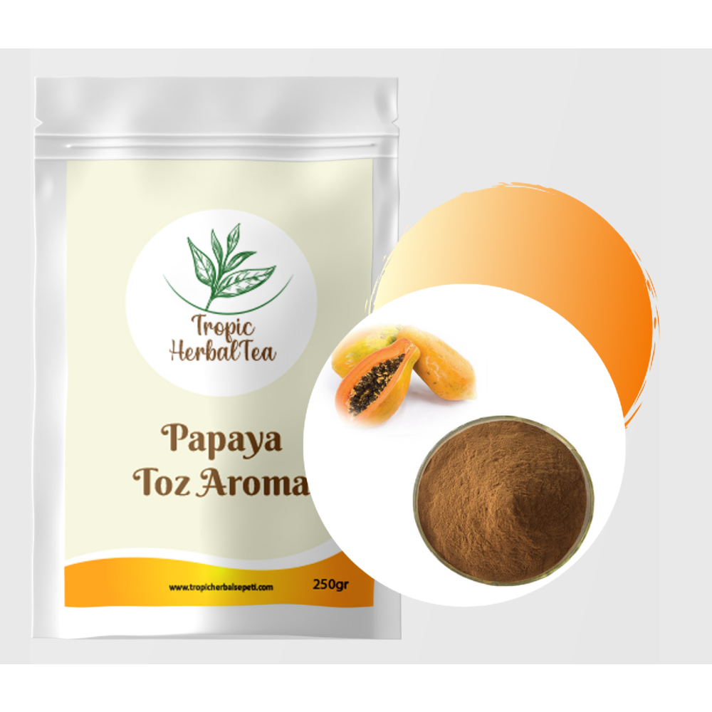 Toz Tea Tropic Herbal Tea - Papaya Toz Aroma 1000 Gram | tropicherbalsepeti