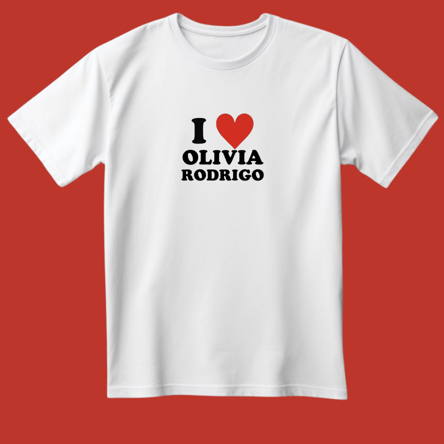 I love Olivia Rodrigo T-shirt 