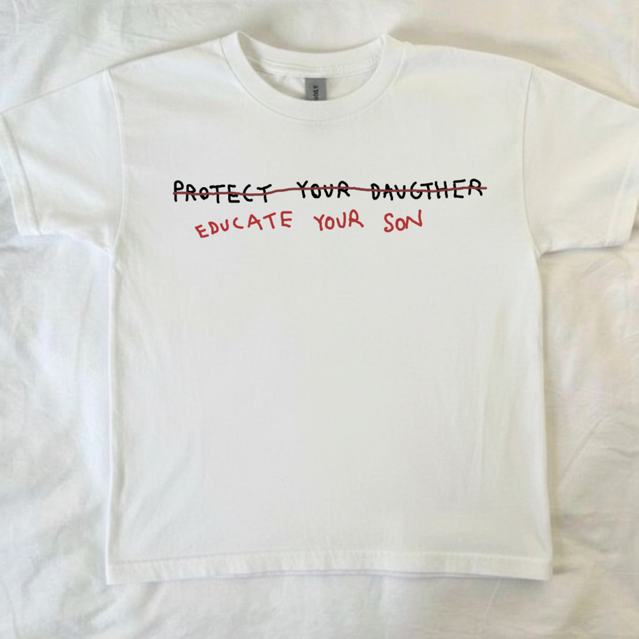 Educate your son baby tee 