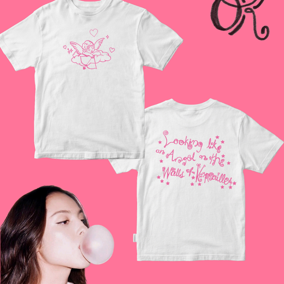 looking like an angel olivia rodrigo tshirt regular kalip