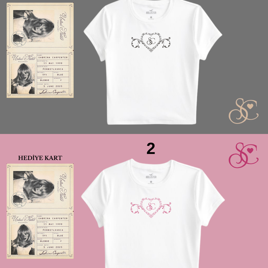 sabrina carpenter baby tee | tubtubdesign