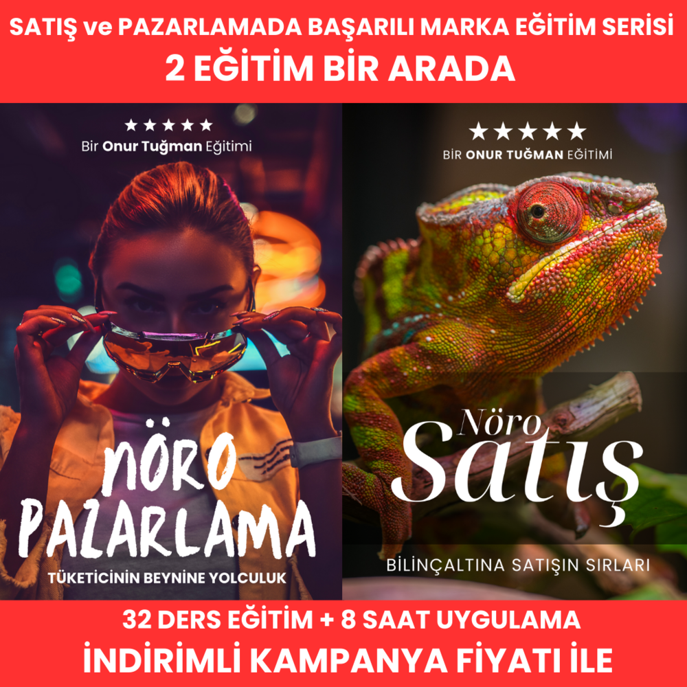 NÖROPAZARLAMA ve NÖRO SATIŞ 2 EĞİTİM BİR ARADA