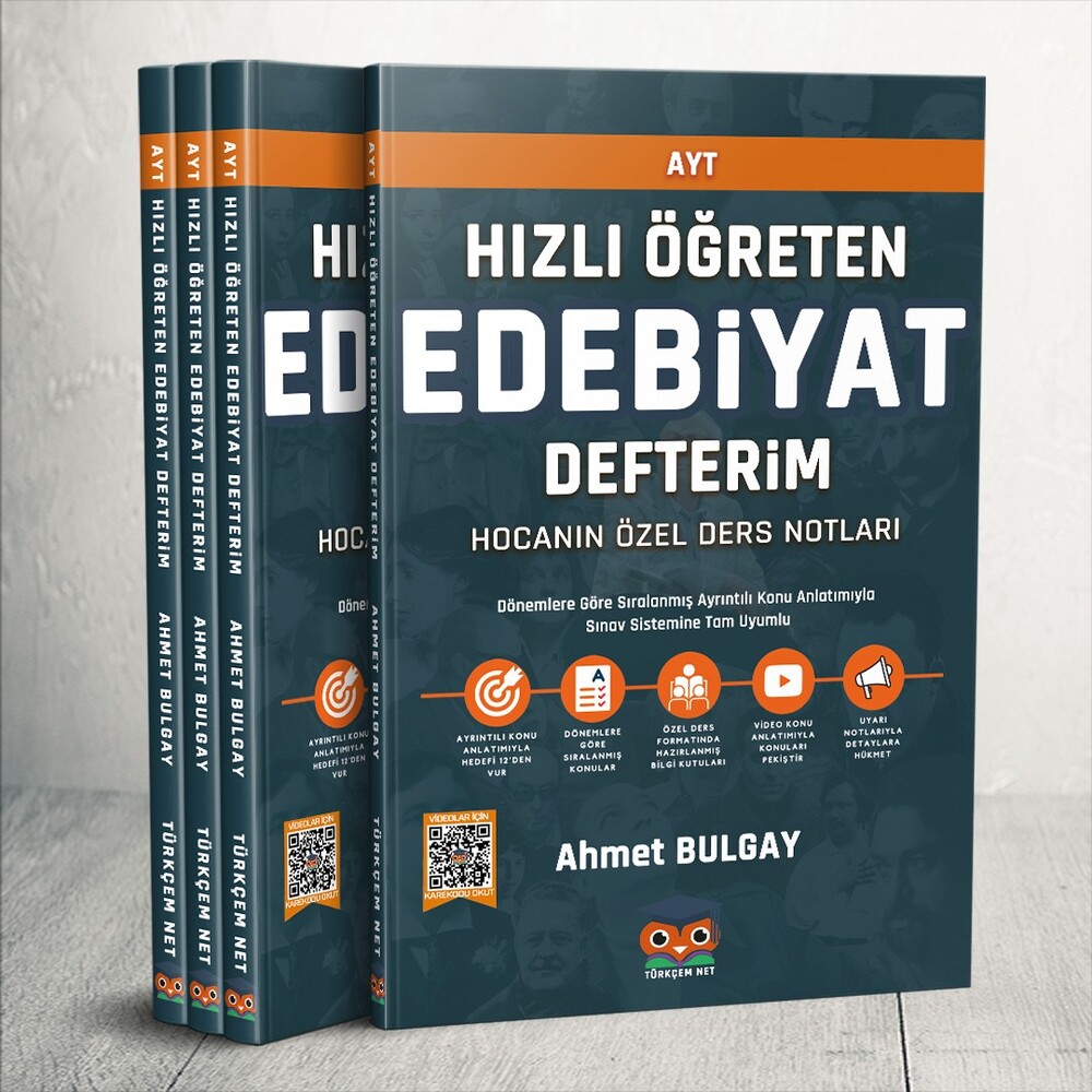 AYT Hızlı Öğreten Edebiyat Defterim
