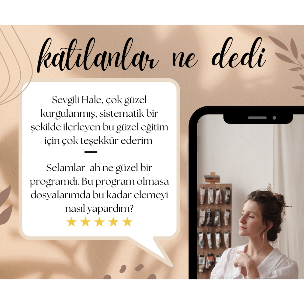 Dijital Minimalizm Kendi Hızında Program - Aldığın gün elinde