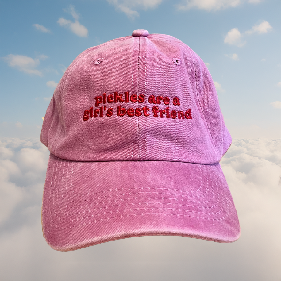 Pickles are a girl's best friend