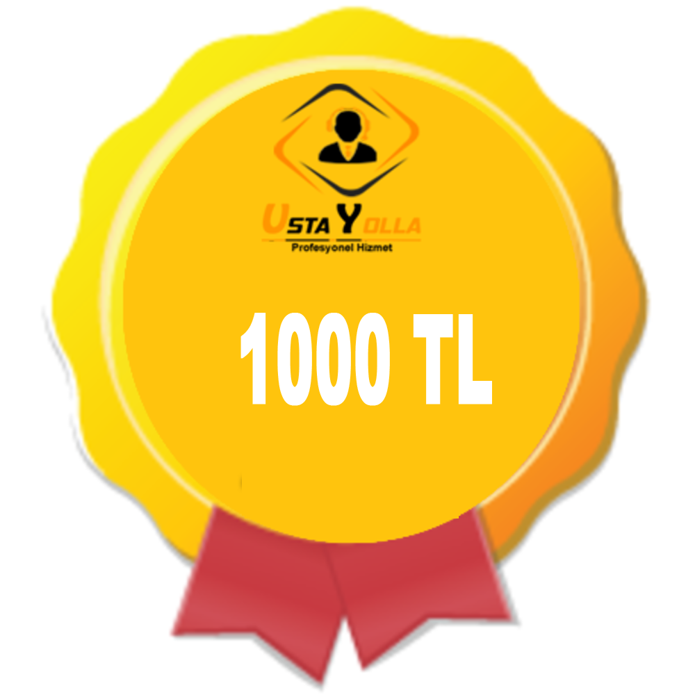 Usta yolla 1000tl ödeme