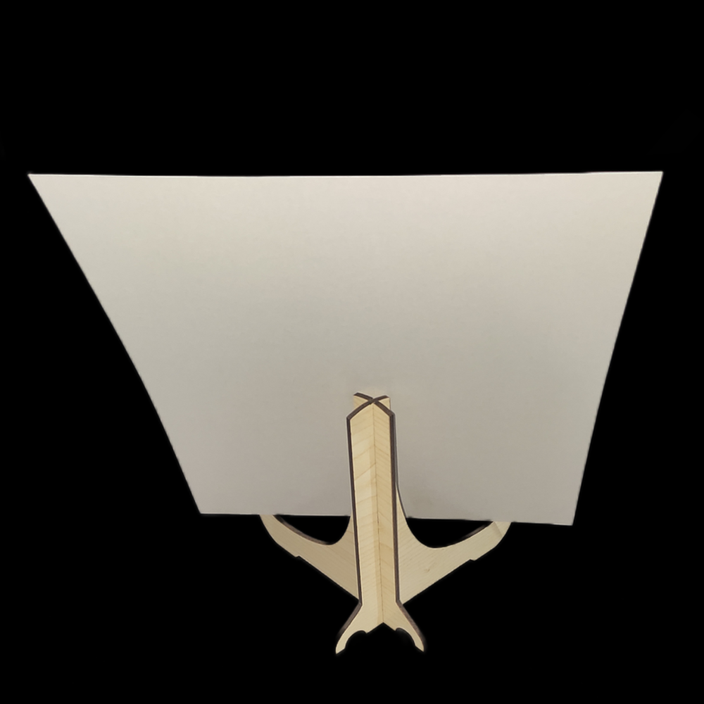 Uzay Craft Akçaağaç MDF Teşhir, Çerçeve ve Sunum Ayağı 15x13 Cm