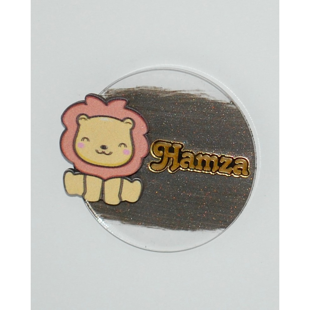 UZAY CRAFT Pleksi Aslan Figürlü Kişiye Özel Magnet