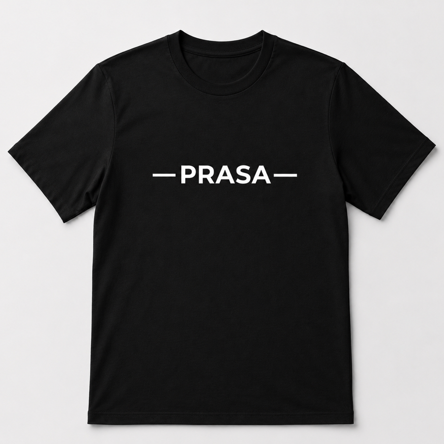 Prasa Siyah Oversize T-shirt