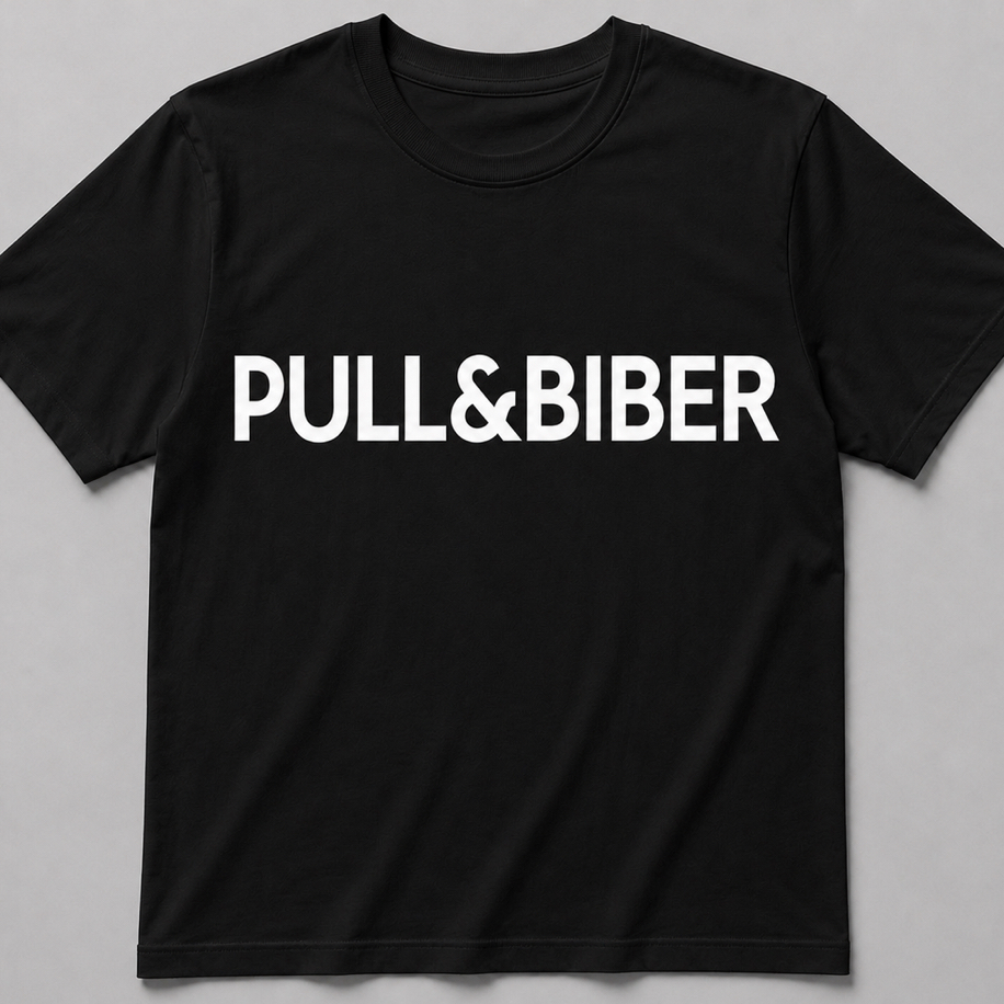 Pull&Biber Siyah Oversize T-shirt