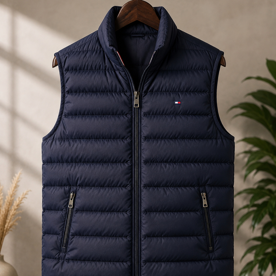Yeni Sezon TOMMY Premium Lacivert Yelek