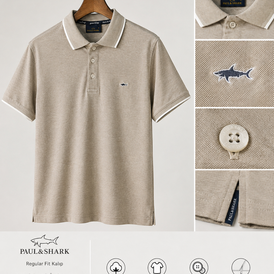 PAUL&SHARK Premium Quatro Polo Yaka