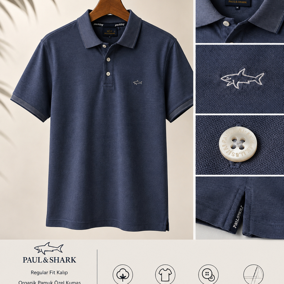 PAUL&SHARK Premium Quatro Polo Yaka