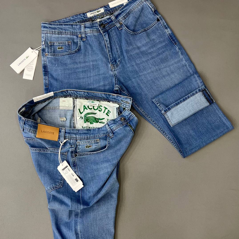 Yeni Sezon LACOST Premium Jean Pantolon