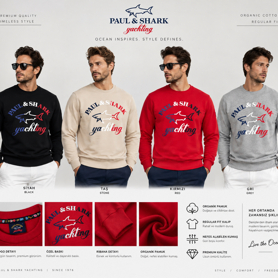PAUL&SHARK Yacht Club Premium Sweatshirt 