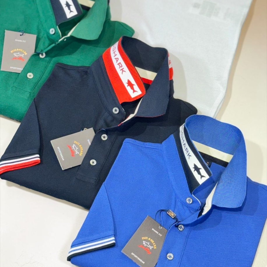 PAUL&SHARK SHARK ENJOY Premium Polo Yaka