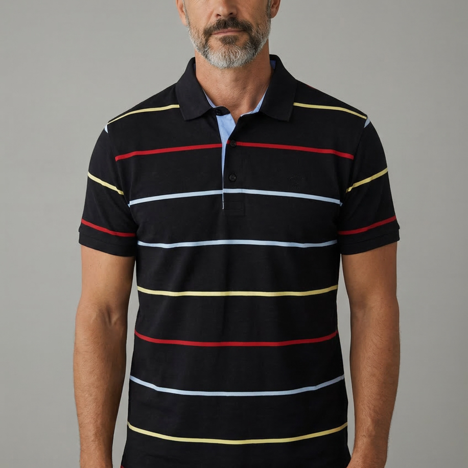 P&S SHARK Yacht Club Premium Polo Yaka Kısa Kol