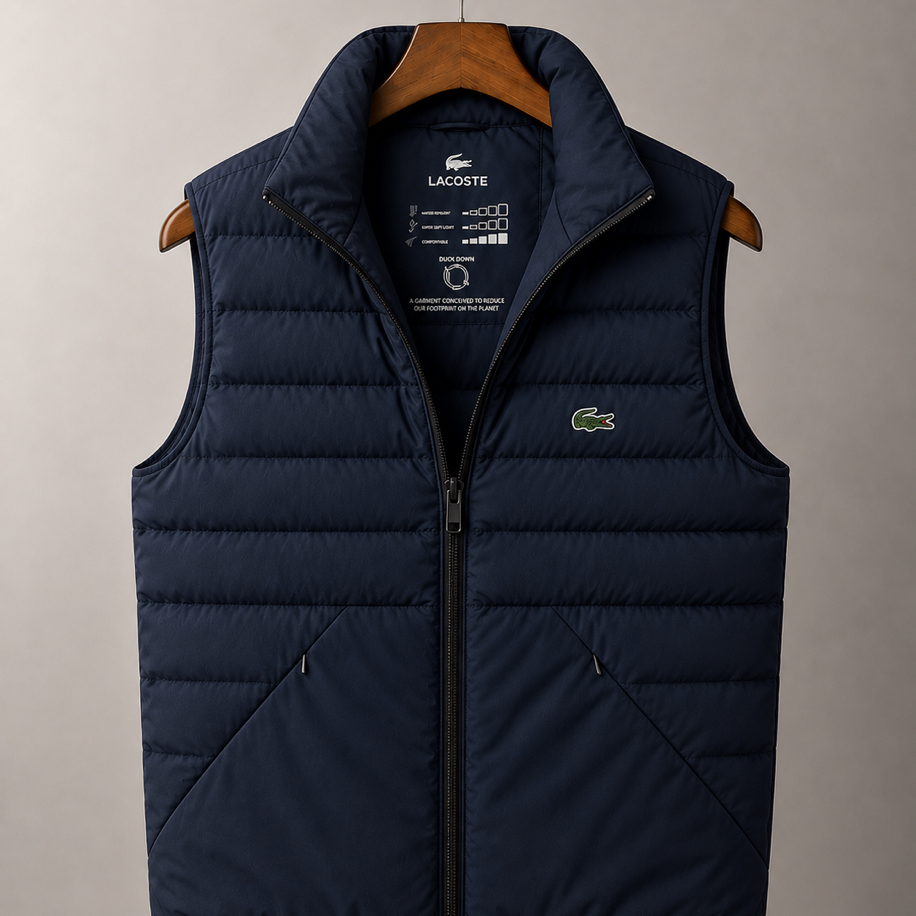 Yeni Mağaza Modeli LACOST Premium Yelek Modeli