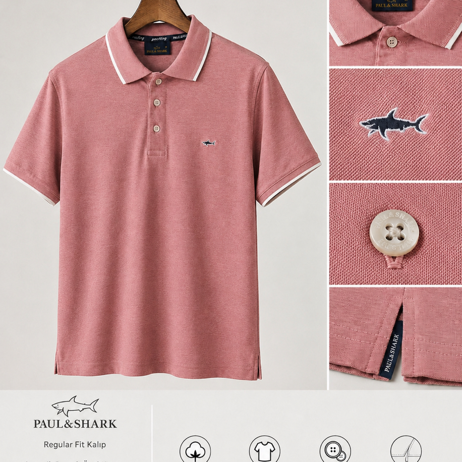 PAUL&SHARK Premium Quatro Polo Yaka 