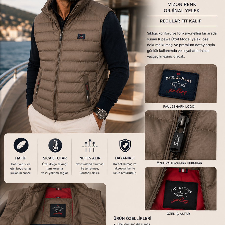P&S SHARK KİPAWA Oslo Premium Yelek
