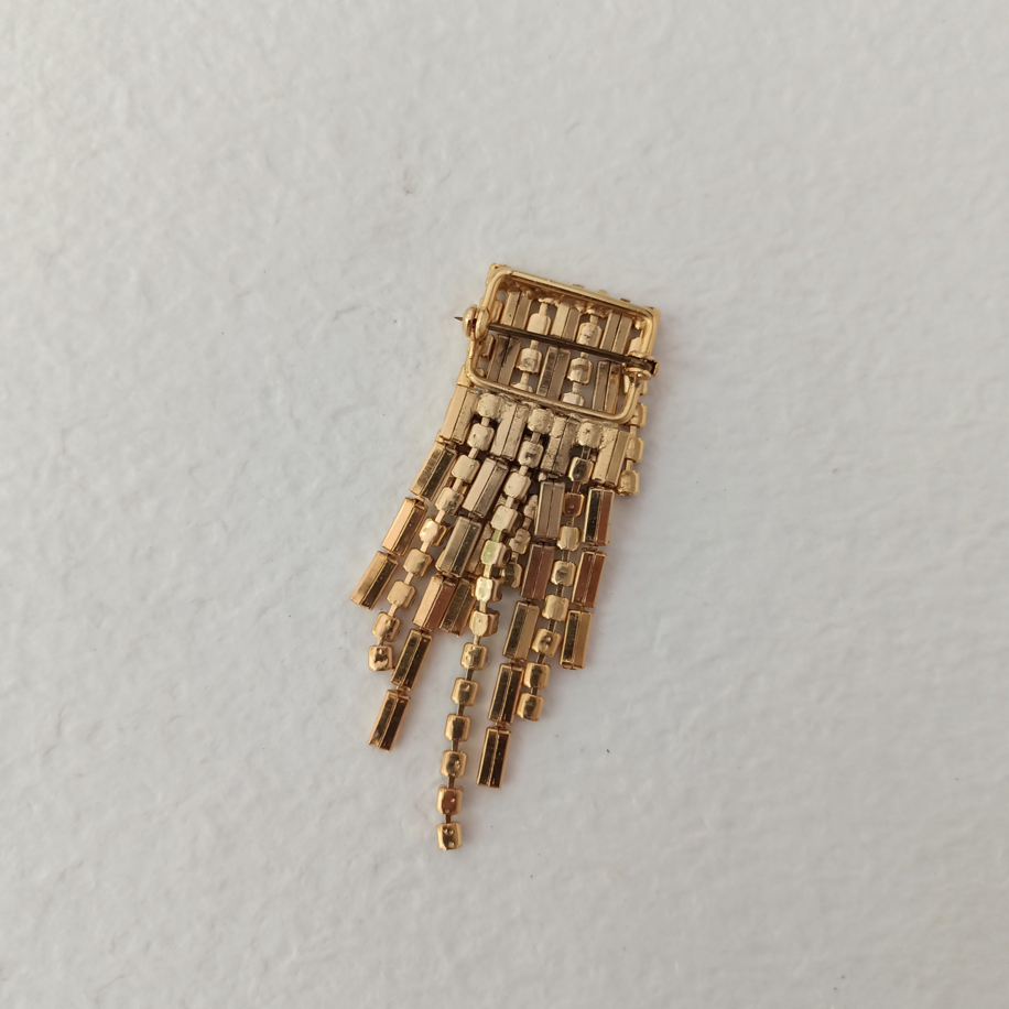 Vintage Mavi Tasli Puskullu Bros