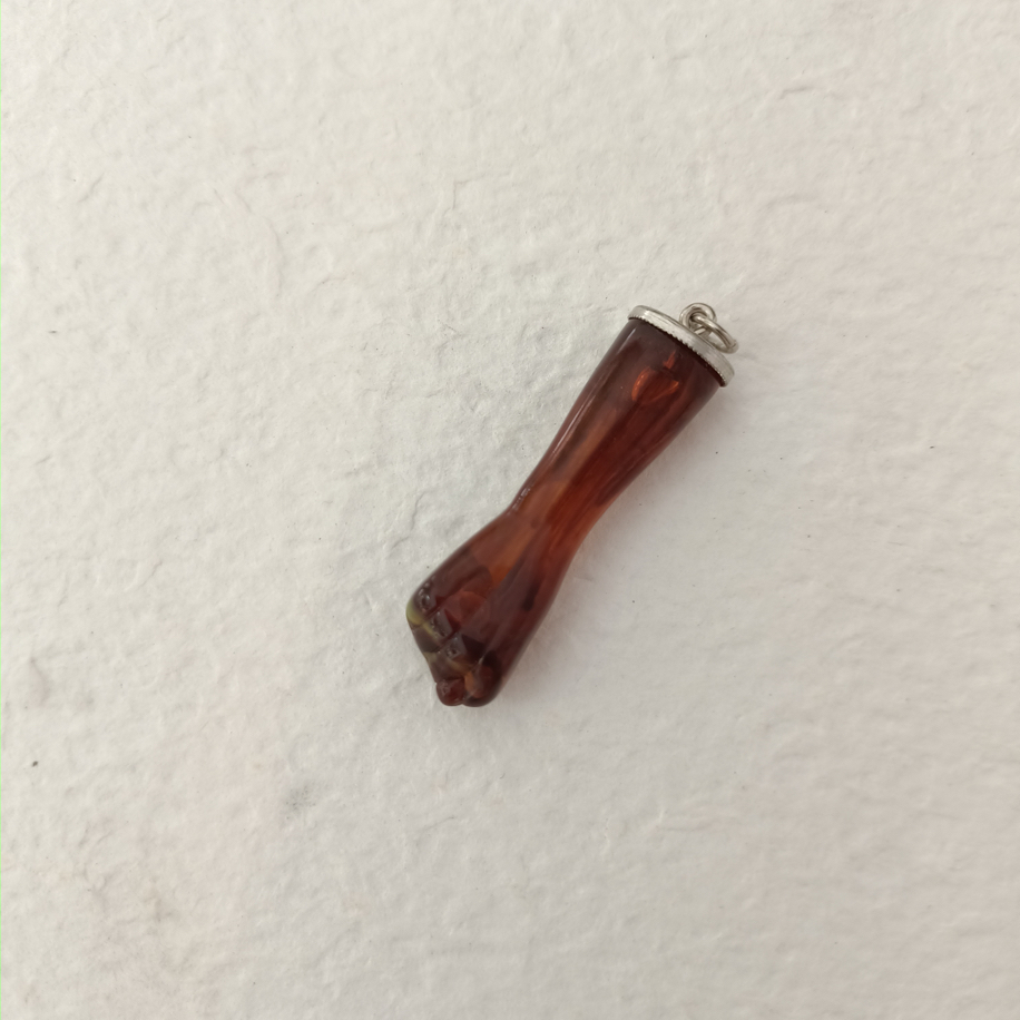 Vintage Kahverengi Figa Hand Uc