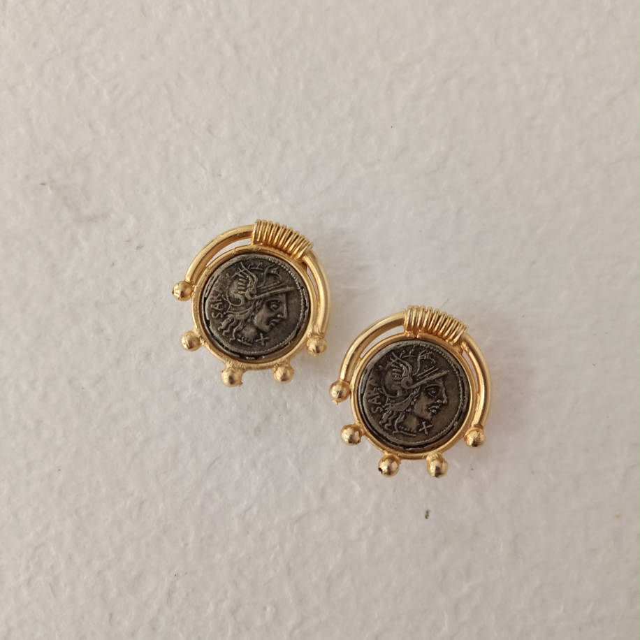 Vintage Roma Askeri Figurlu Kupe