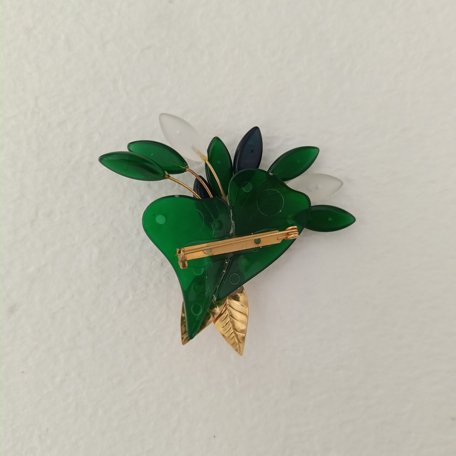 Vintage Yesil Cicek Bros