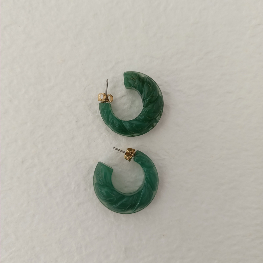 Vintage Yesil Halka Kupeler