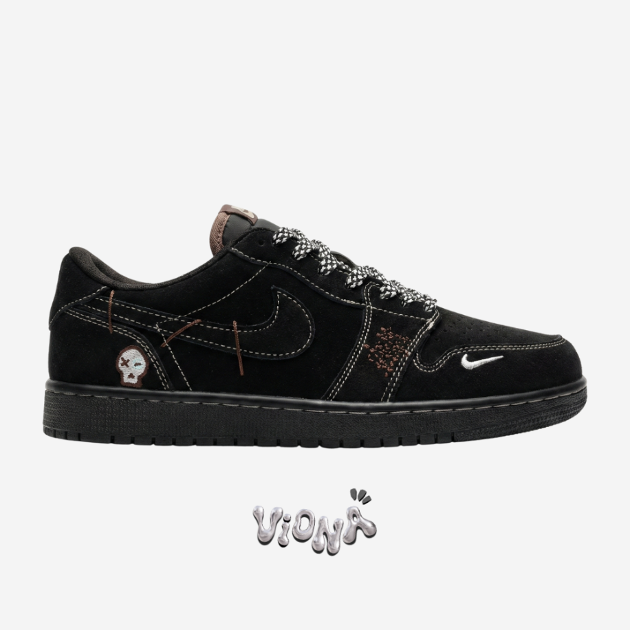 Nike Air Jordan 1 Retro Low OG "Zion Williamson X Pitch Black"