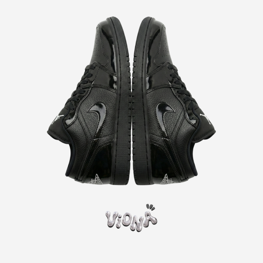 Nike Air Jordan 1 Low Triple Black
