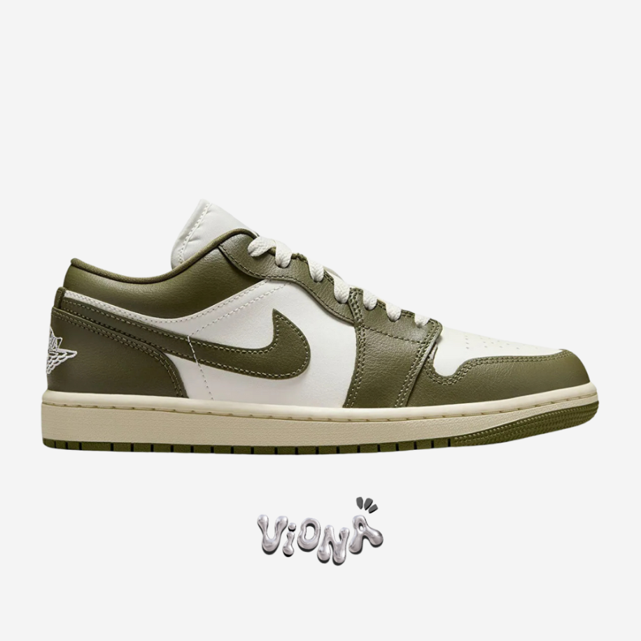 Nike Air Jordan 1 Low Khaki Green