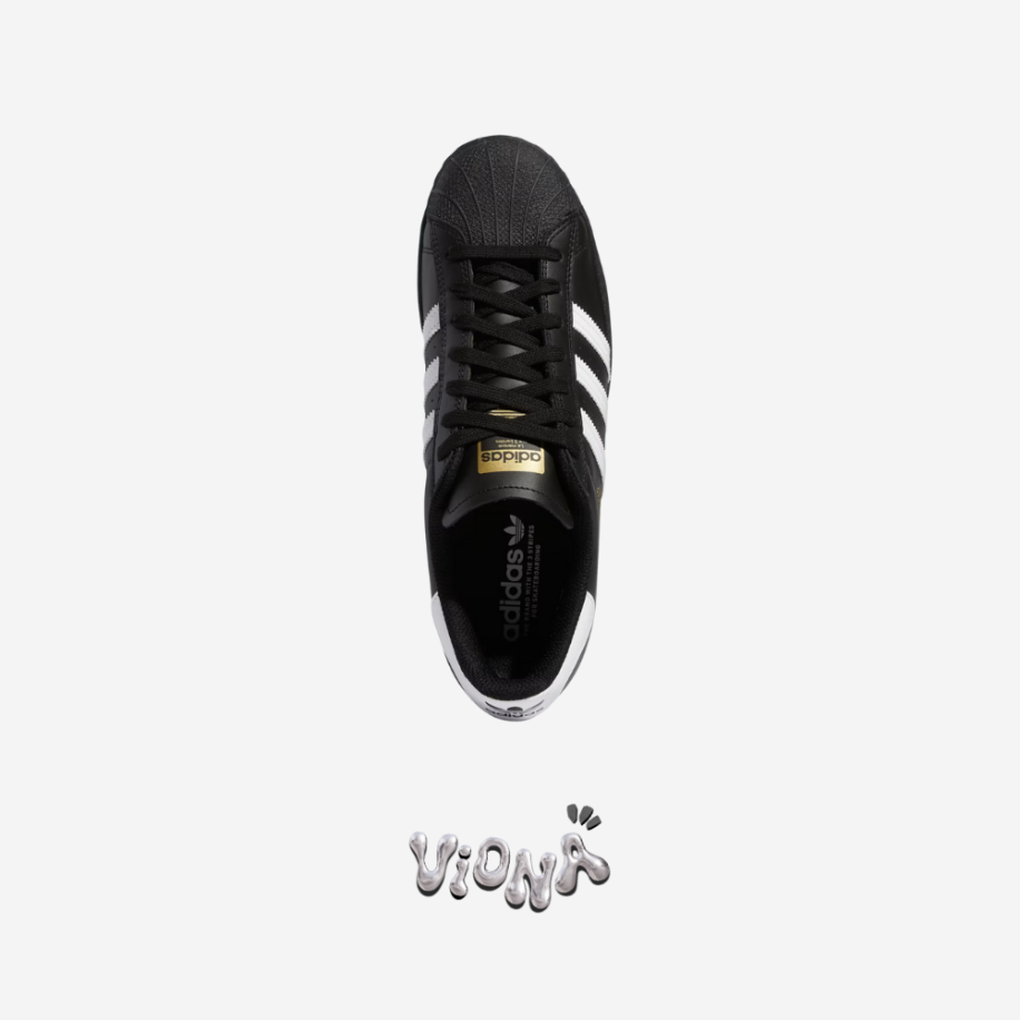 Adidas Superstar Black White