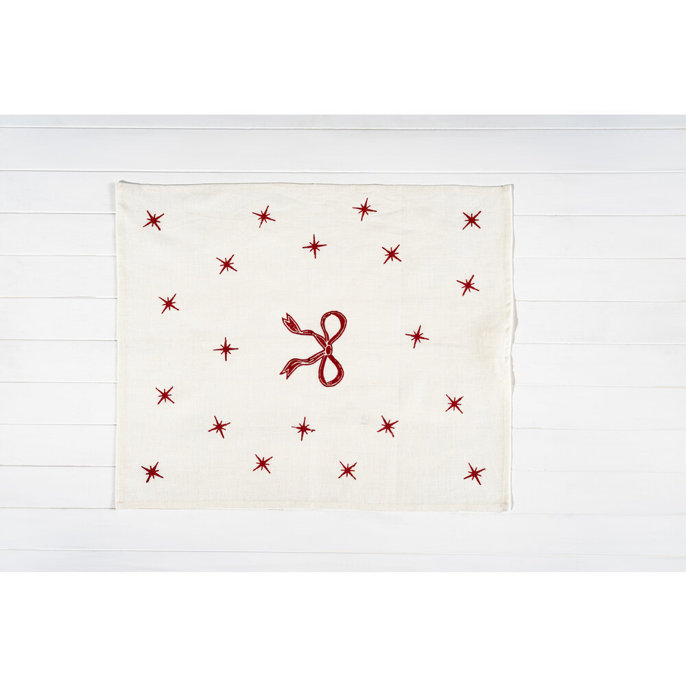 Lane Christmas Edition Red 2’li Kurulama Bezi 