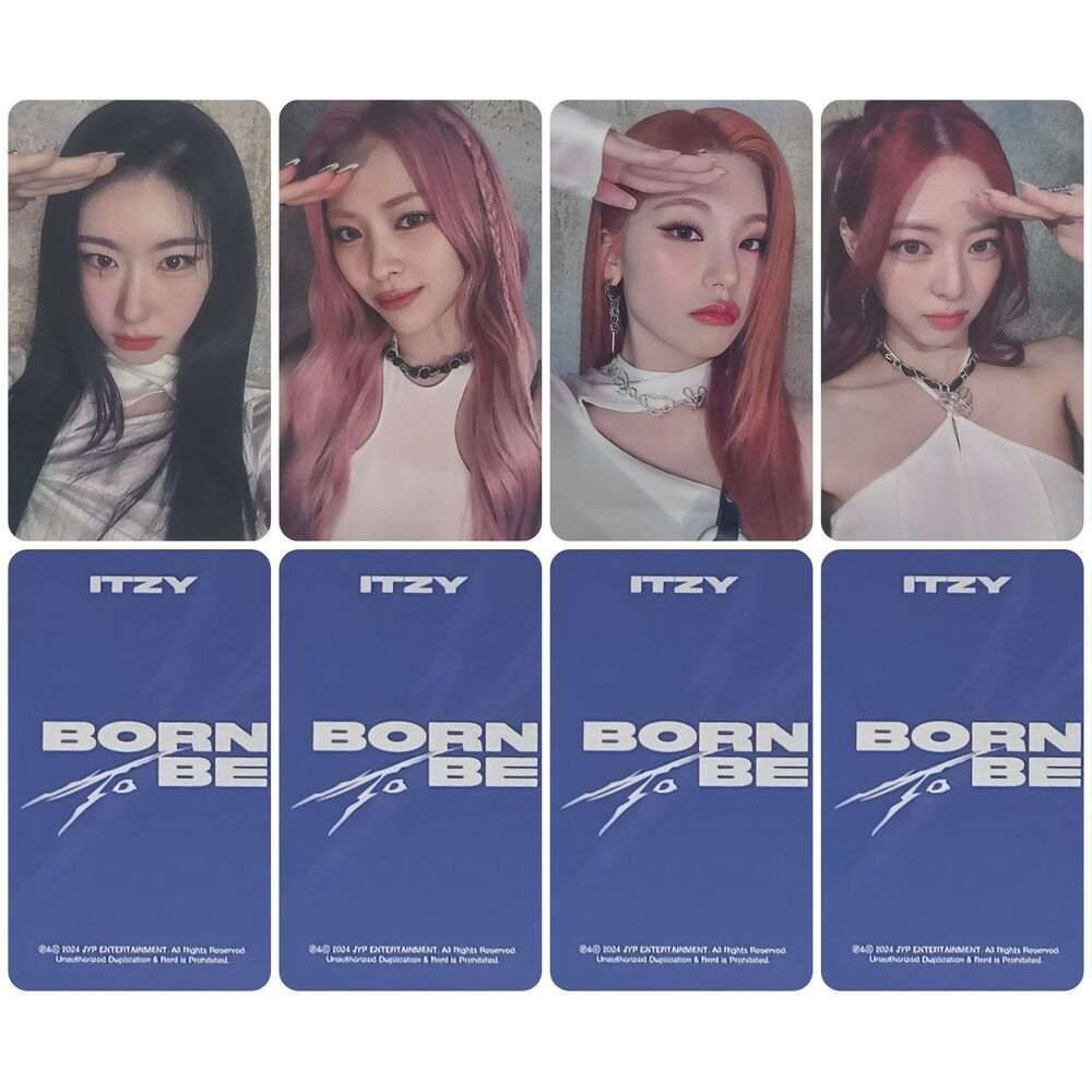 ITZY BORN TO BE Fotokart | Yeyo Butik
