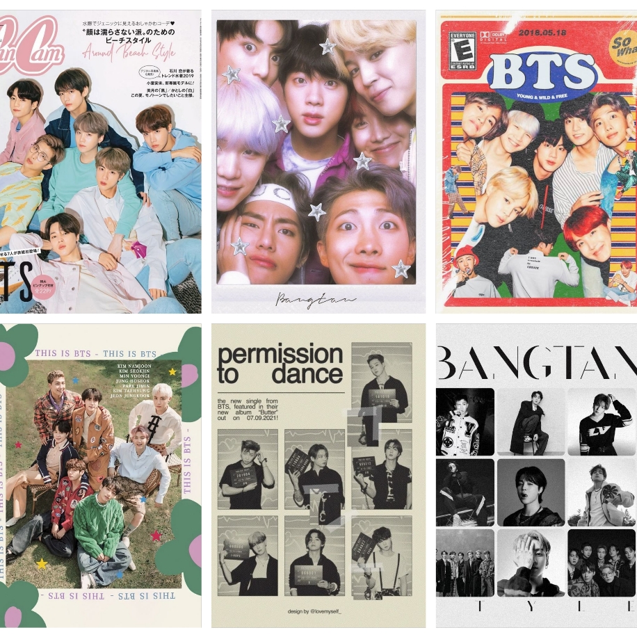 BTS Mini Poster | Yeyo Butik