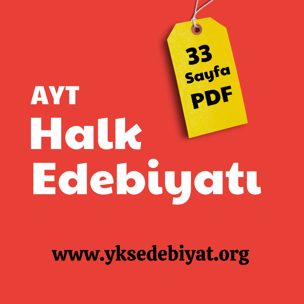 AYT Halk Edebiyatı